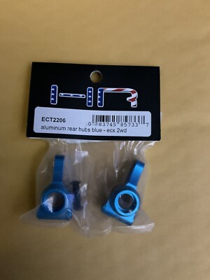 Hot Racing ECT2206 Aluminum Rear Hubs (blue) - ECX 2WD | eBay