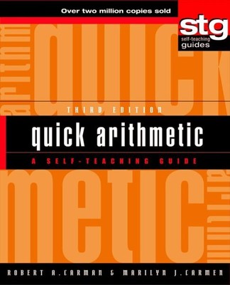 Quick Arithmetic : A Self-Teaching Guide, Hardcover by Carman, Robert A.; Car...