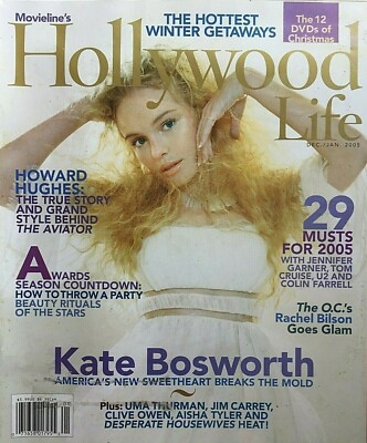 KATE BOSWORTH 2005 HOLLYWOOD LIFE Magazine RACHEL BILSON UMA THURMAN CLIVE OWEN