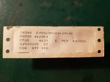 BEI RN55d resistors 200  to 999 OHMs 1%  Brand New In package of 100 pcs NOS 