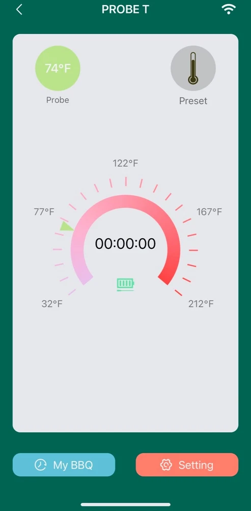 wireless meat thermometer probe