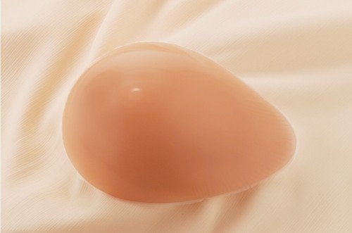 Classique ovale tropfenförmige Silikon-Mastektomie Brustform - Größe 6 - Bild 1 von 3