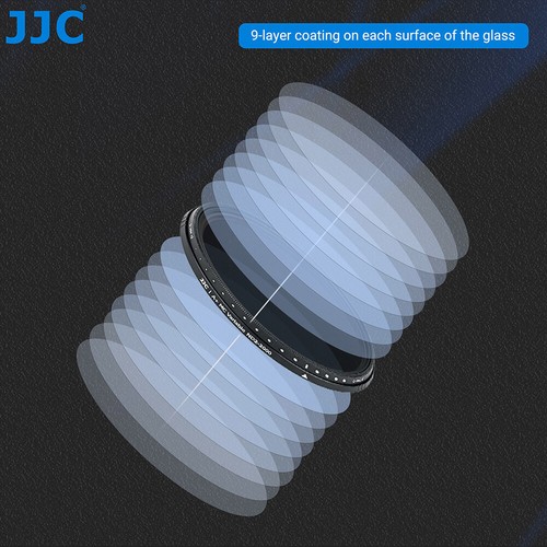 JJC 40.5mm ND Filter Variable Neutral Density Filter ND2-ND2000 for Camera Lens - Picture 4 of 12
