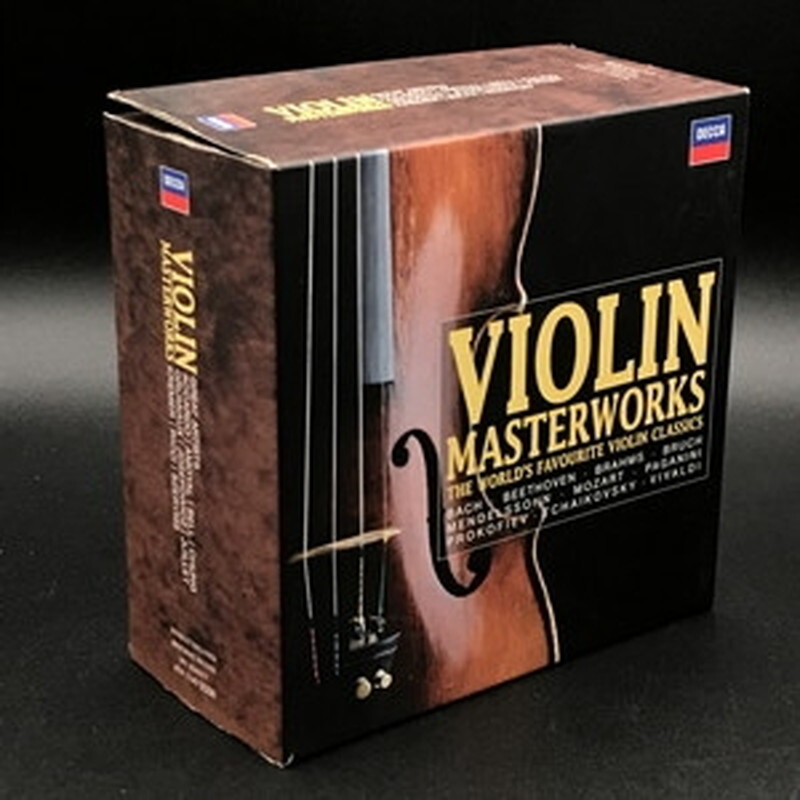 クラシック VIOLIN MASTERWORKS Violin Masterworks Classics Decca 35 CD Box Set | eBay
