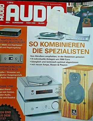 AUDIO 7/12, B&W 804 DIAMOND,T+A DAC 8,REGA APOLLO R,DALI LECTOR 2,CHARIO SYN 533