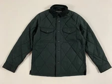 FILSON HYDER QUILTED JAC SHIRT BLACK SIZE M-LONG NWT RARE
