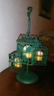 Candle Holder Metal Tabletop Birdcage Style Votive w/ Candles Included (New) — photo 2