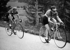 French Road & Track Cyclist Jean Robic C1950s 18 Old Cycling Photo