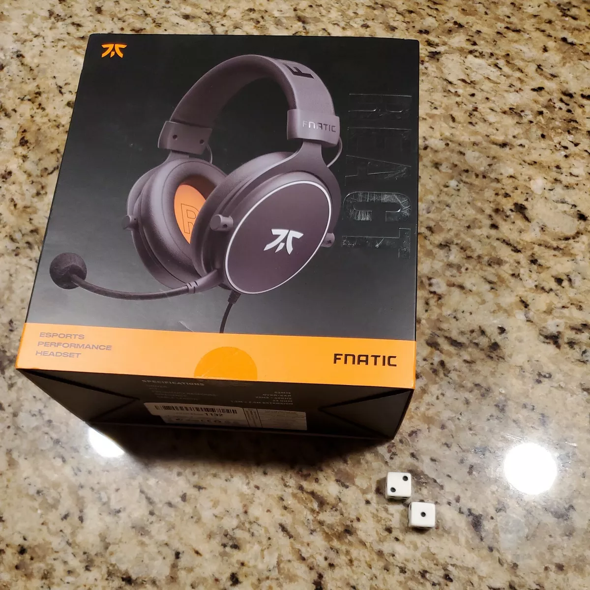 Fnatic React Gaming Headset for Esports with 53mm Drivers Metal Frame  Precise