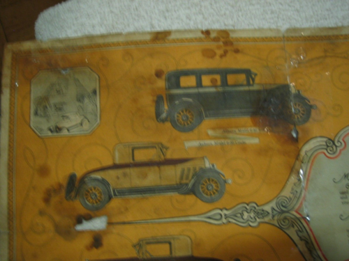 AUBURN AUTOMOBILE Co. Original 1926 Dealership Fold-Out COLOR Ad 66 & 88 20"x9" - Picture 10 of 17