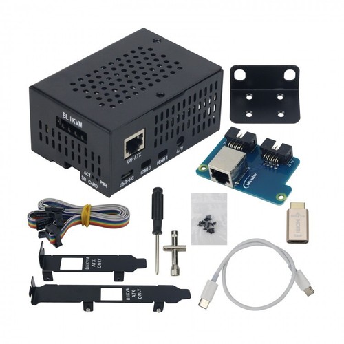 BLIKVM V3 HAT PiKVM KVM over IP Raspberry Pi 4B PoE HDMI CSI for Server Operate - Afbeelding 21 van 37