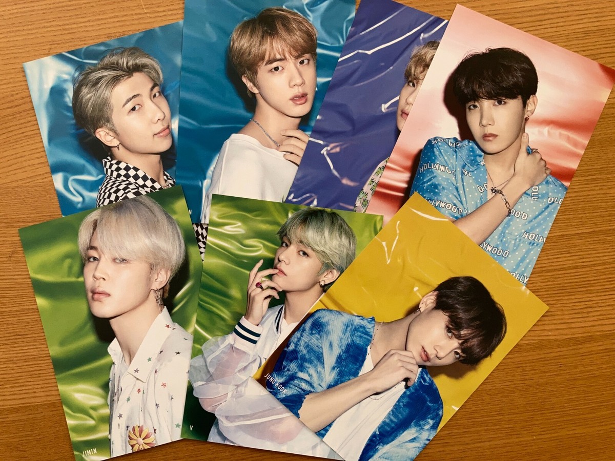 大幅値下げ中!BTS 防弾少年団 CD7枚ポスターセット BTS Lights Boy With Luv Flyer 7 set TOWER RECORDS SHIBUYA Limited