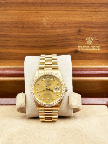 Rolex 18348 President Day Date 18K Gold 