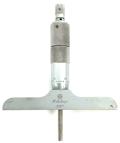 Mitutoyo Mechanical Depth Micrometer .001” Range