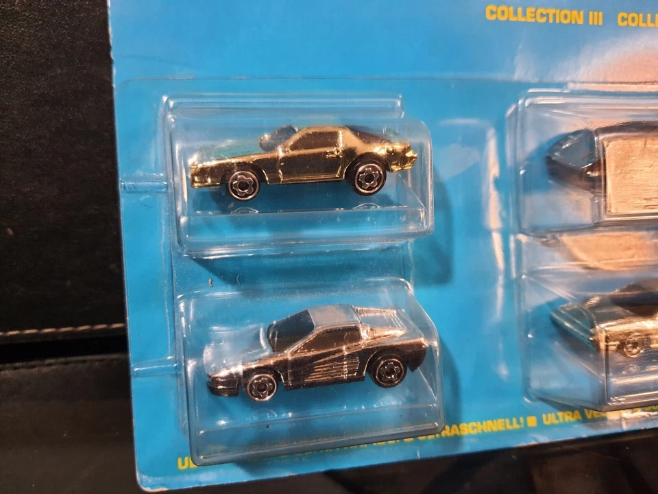 Hot Wheels Mini Chroma Racers Collection III _ 1989 _ Ferrari/Lamborghini/Camaro - Photo 2/4