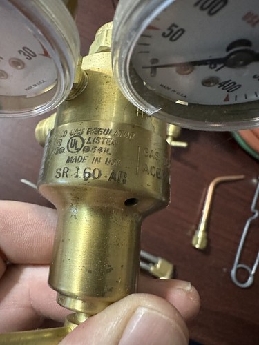Victor SR160 AR SR150 CR Reguladores 100C CA1350 Antorcha Kit de Soldadura Joyería - Imagen 10 de 14