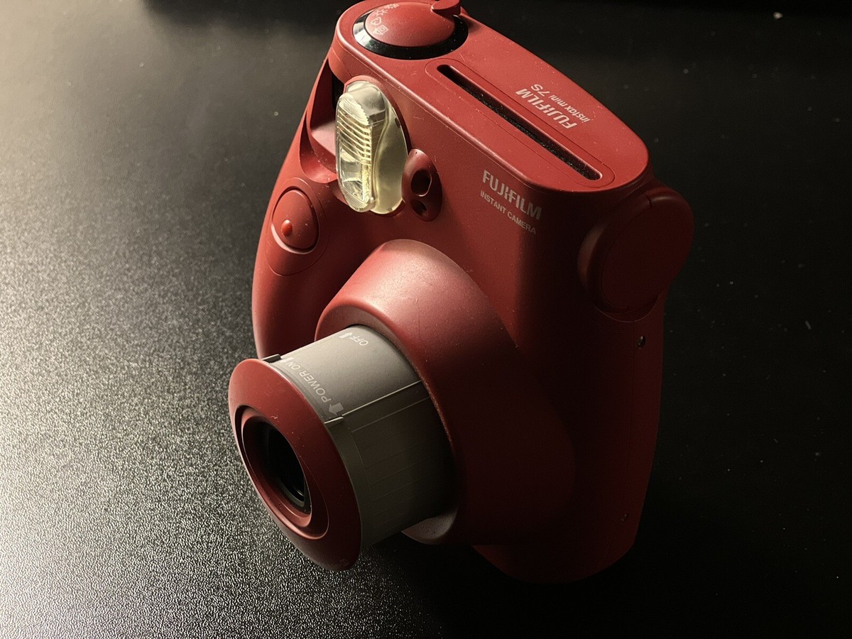 Fujifilm Instax Mini 7S Instant Print Camera RED | Fully