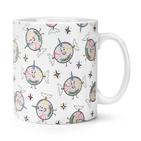 Candycorn Muster 284Ml Becher Tasse - Lustig Candy Einhorn Magischer