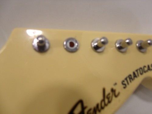 Wii Rock Band Harmonix Guitar Fender Stratocaster 19091 Parts Untested No Dongle - Picture 5 of 8