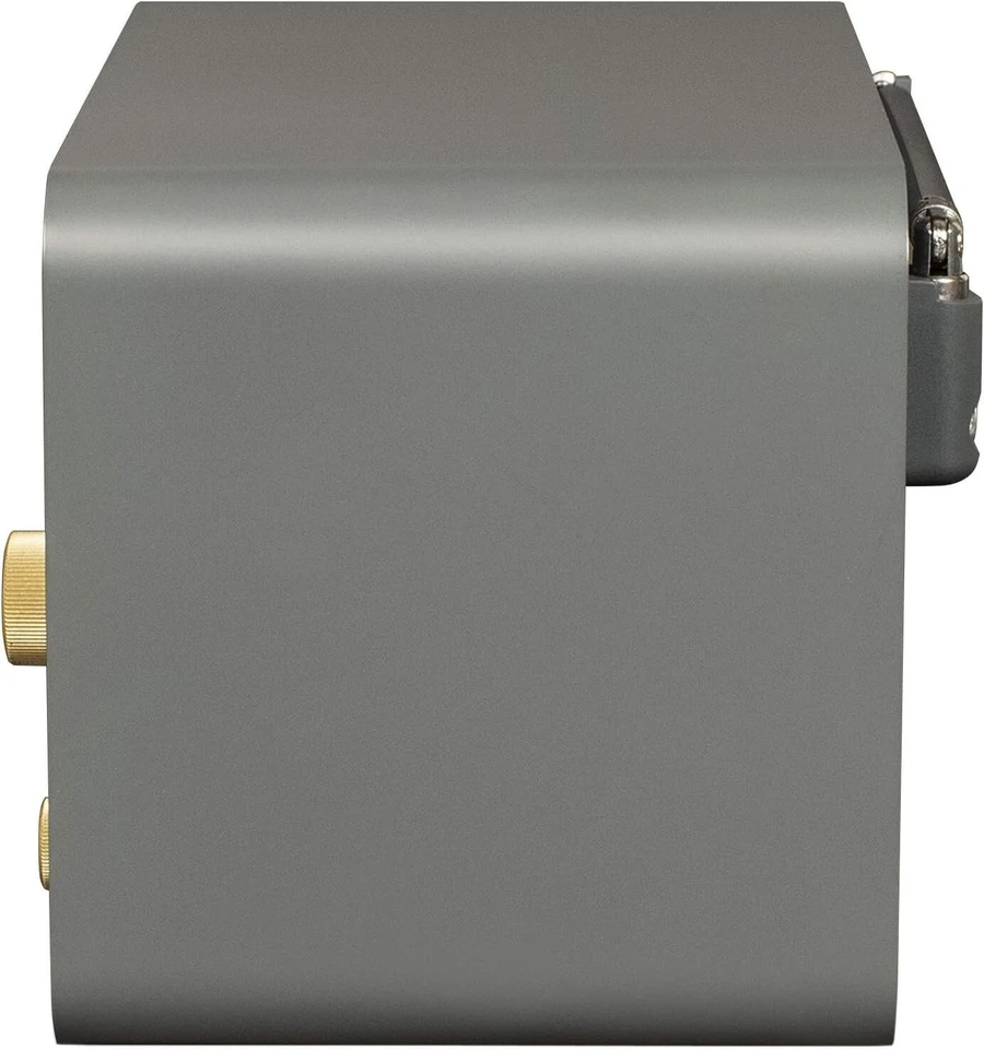 ✅ Crosley CR3036D-CL Tribute AM/FM Radio with Built-In Bluetooth - Charcoal ✅  - Image 3 of 4