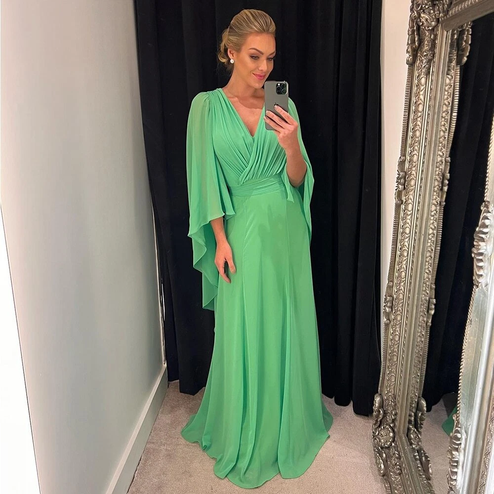 Women's A-Line Empire Waist Maxi Chiffon Evening Dress | Chiffon evening  dresses, Bridesmaid dresses long chiffon, Empire waist evening dress