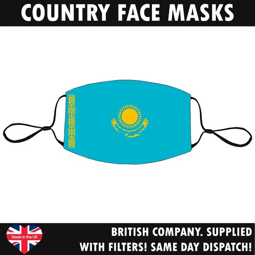 Lote de Máscara Facial Bandera Del País Reutilizable Lavable Transpirable Banderas Mundiales Hecho a Mano - Imagen 127 de 254
