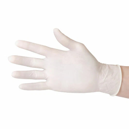 Disposable Caretouch Lite Powder Free Latex Gloves Pack of 100 - Picture 2 of 2