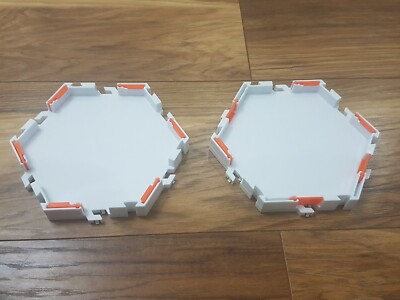 Hex Bug Ersatz/Ersatz 2 x Hexagonal White Bases