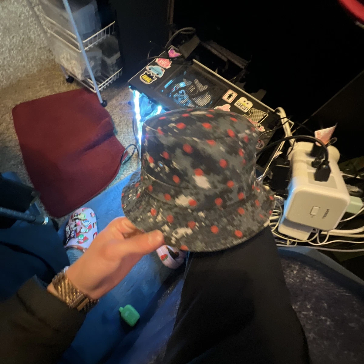 Supreme comme des garcons bucket hat cheap