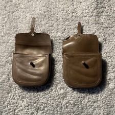 Johnny West Marx Cowboy Brown 2x Saddle Bags accessories Free Ship 02
