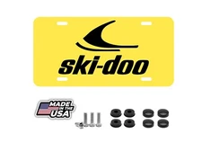 Vintage SkiDoo Snowmobile Logo Novelty License Plate (052)