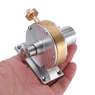 JT-II Mini Steam Turbine Engine Model Metal Teaching Aid Desktop Display