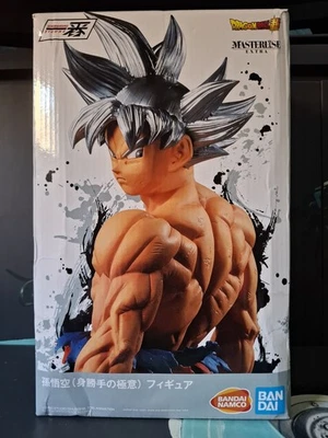 FIGURINE DRAGON BALL SON GOKU ULTRA INSTINCT ICHIBANSHO BANDAI MASTERLISE EXTRA - Photo 1/4