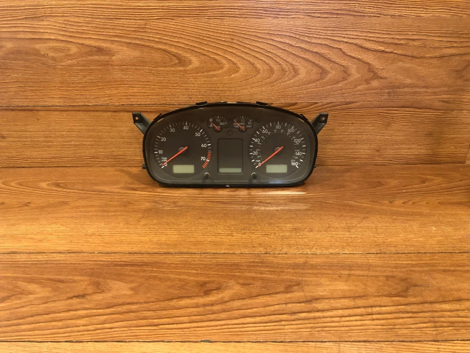 2002-2003 VW VOLKSWAGEN EUROVAN PAINEL FRONTAL VELOCÍMETRO INSTRUMENTO MEDIDOR FABRICANTE DE EQUIPAMENTO ORIGINAL - Imagem 4 de 4