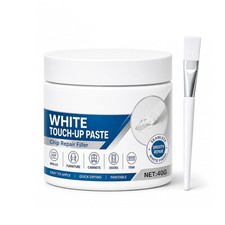White Touch Up Paste Wood Wall Chip Repair Filler 40g