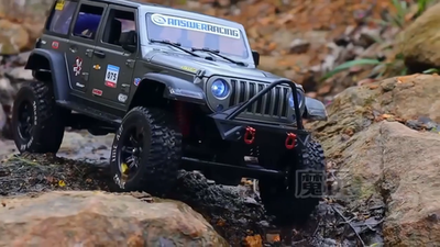 Jeep Wrangler MN128 RC Car Crawler 1:12 Scale, 2.4G 4WD, Off-road