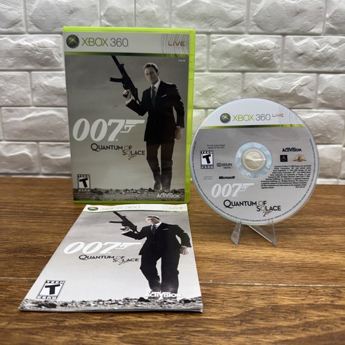 007 Quantum of solace xbox 360 Fra Complet LIVRAISON GRATUITE