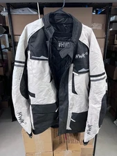HWK Motorcycle Jacket 3XL Missing Shoulder Pads