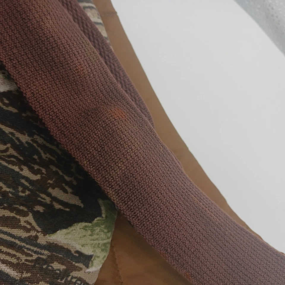 Vintage Duxbak Realtree Camo Insulated Hunting Bib Overalls Mens XL Made In USA - Image 4 of 4