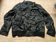 Lederimitatjacke Herren