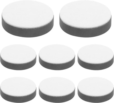 8 Pcs Self-Adhesive Furniture Bed Risers, round Table Risers Adds 1/2'' Height wi