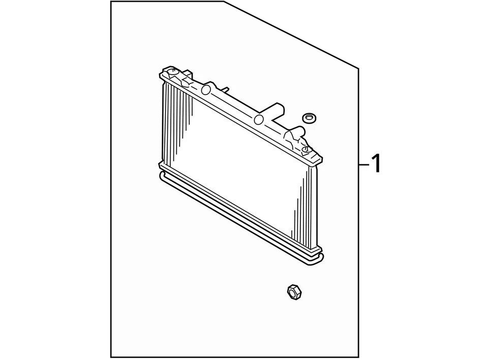 Radiator Fits 10-12 MAZDA CX-7 2646022 Foto 4 de 4