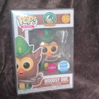 Funko Pop! Ad Icons Woodsy Owl #96 Flocked Limited Edition Vinyl Figure