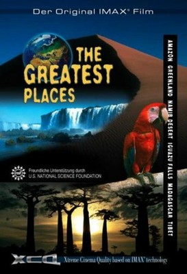 DVD The Greatest Places (1998) IMAX Amazonas Grönland Iguazu Madagaskar Tibet