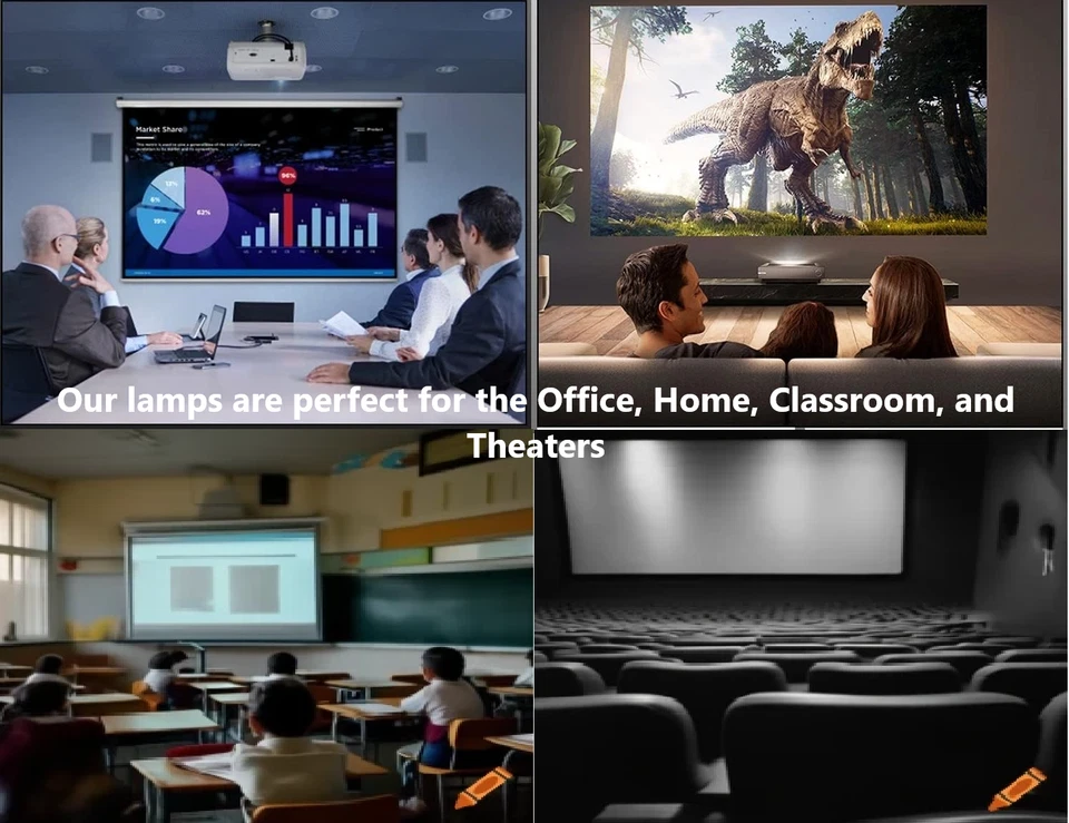 Jaspertronics 114-303 Lamp & Housing Digital Projection Projectors 1 Year Warr - Image 3 of 4