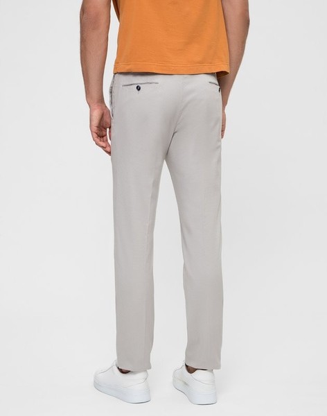 Men Pt Torino Trousers Beige Cotton 38 / XL / 52