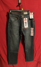 NEW Wrangler Jeans Men's Size 29x30 Athletic Fit Darkwash NWT Five Star Trendy