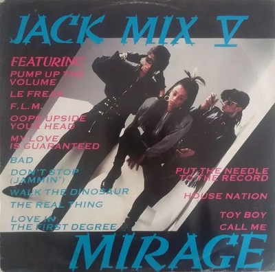 Mirage Jack Mix V Vinyl Single 12inch NEAR MINT Debut Edge Records