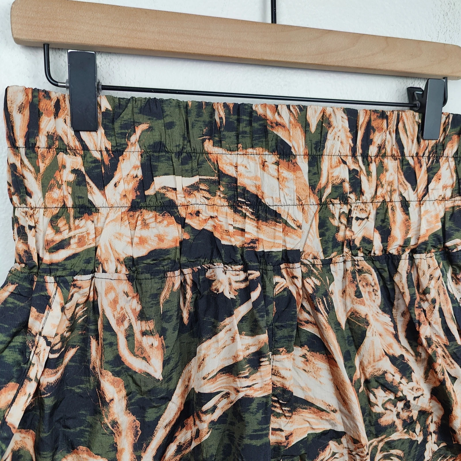 free-people-movement way home floral active running shorts