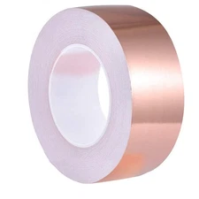 Copper Foil Tape (2 inch X 33 FT) with Double-Sided Conductive Adhesive for